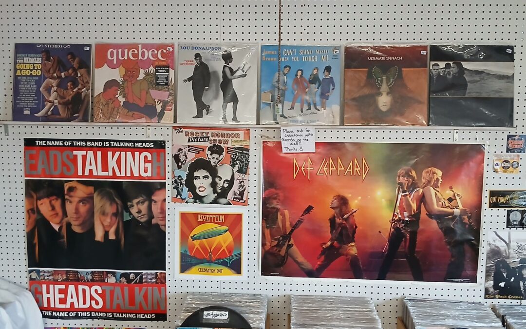 Used Vinyl Records! (Barry White, Diana Ross & the Supremes, Bad Bunny, ELO)