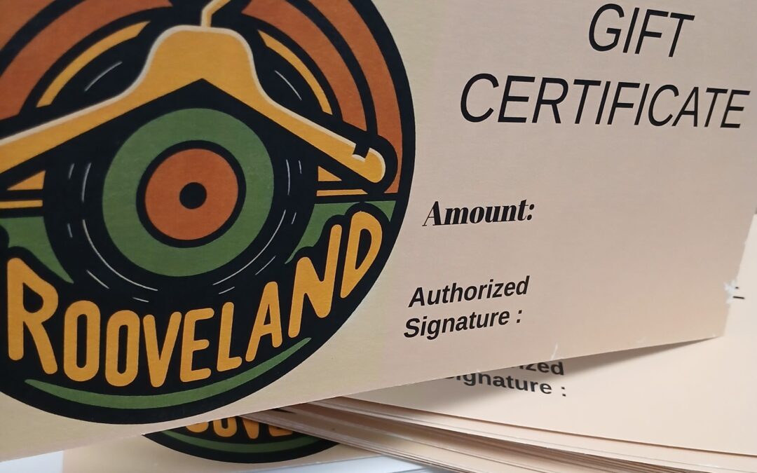 WHAT’S NEW? GIFT CERTIFICATES AND HIGH QUALITY VINYL RECORDS!